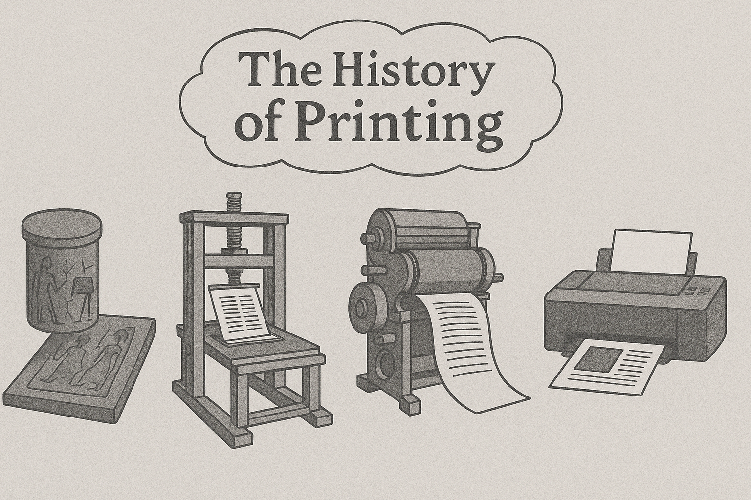 The Evolution of Printing: From Ancient Impressions to Modern Innovations 1 The History of Printing