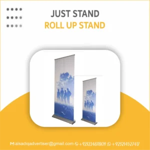 Roll-Up Stand Banner Retractable Display Banner