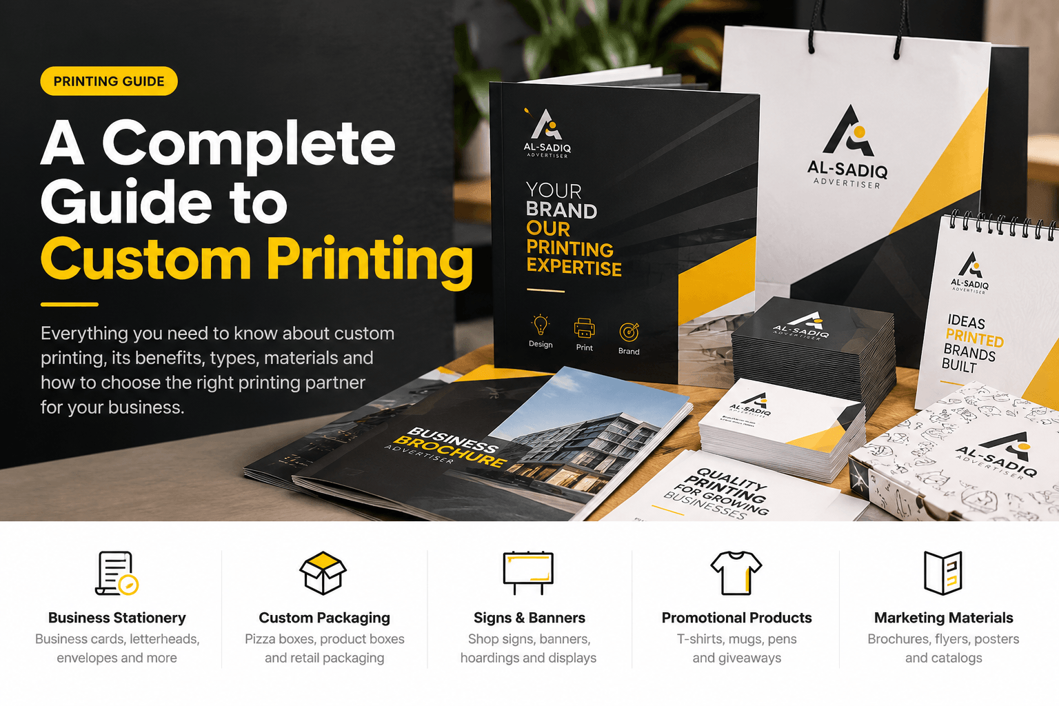 Custom Printing Guide Banner